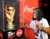 World Cup 2026 trophy on world tour during Trophy Tour