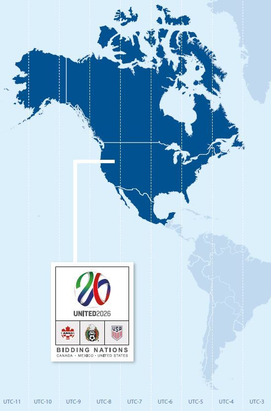  2026 World Cup in USA, Canada and Mexico