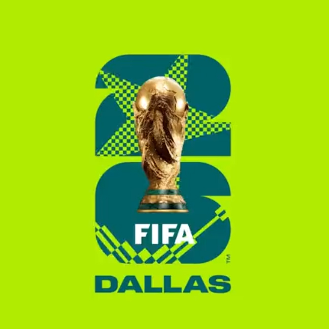 World Cup 2026 logo and theme of Dallas