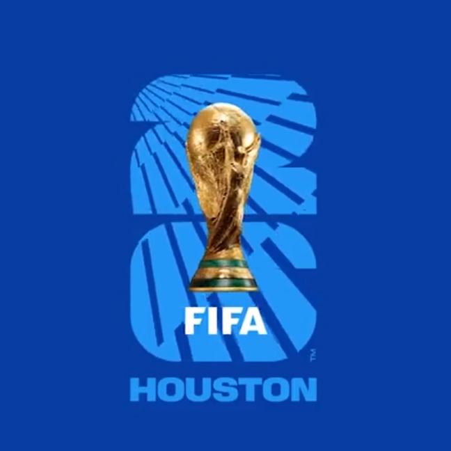 World Cup 2026 logo and theme of Houston