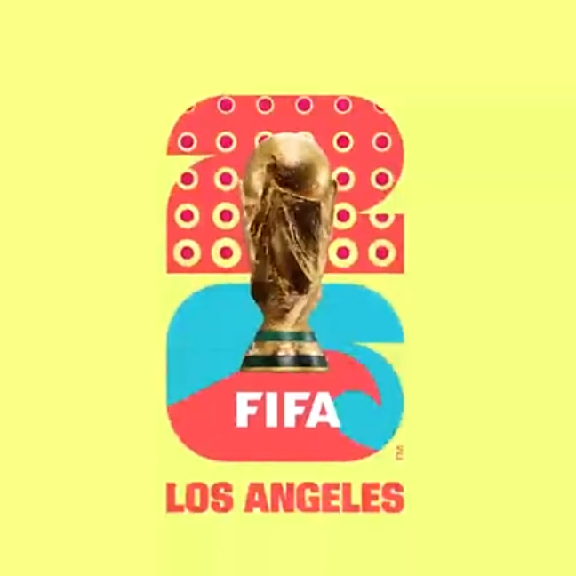 World Cup 2026 logo and theme of Los Angeles