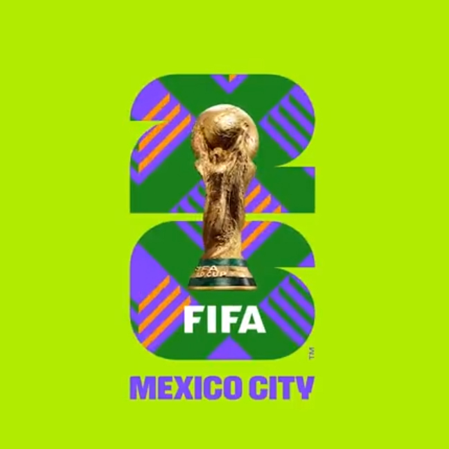 World Cup 2026 logo and theme of Mexico City