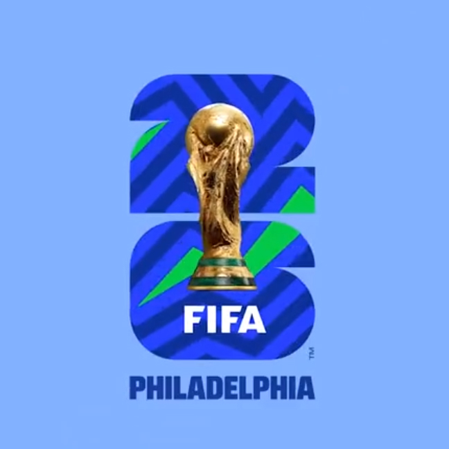 World Cup 2026 logo and theme of Philadelphia