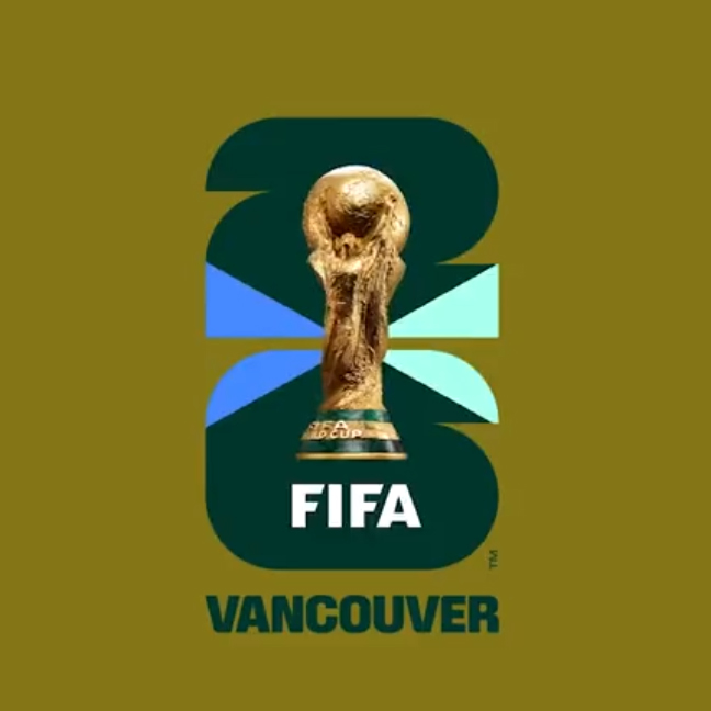 World Cup 2026 logo and theme of Vancouver