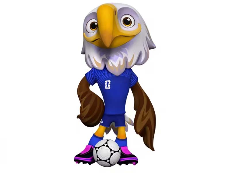 Mascot Cluth the Bald Eagle (United States) of the World Cup 2026