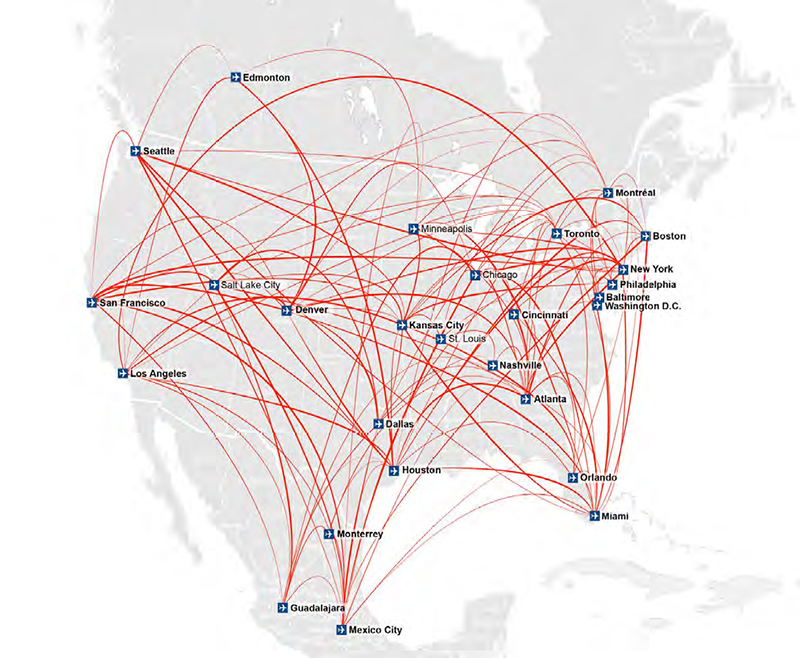 Airports during the 2026 World Cup